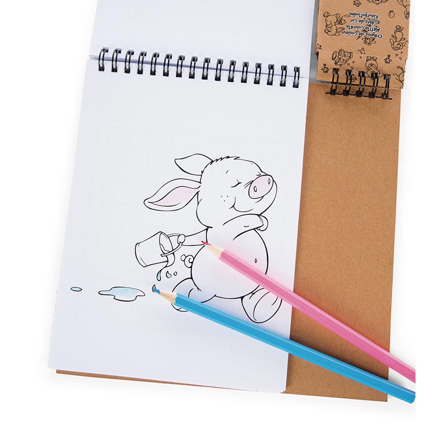 NICI Lunch Box Farm Friends Rosso - Portapranzo Morbido Per Scuola E Asilo, 18x12,5x6,5 Cm
