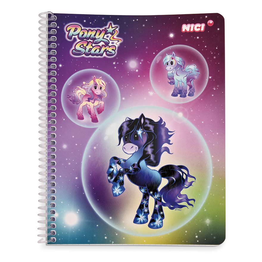 NICI Peluche Pony Starflower In Piedi 16 Cm – Colore Verde – Morbido Giocattolo Per Bambini, Regalo Eco-Friendly