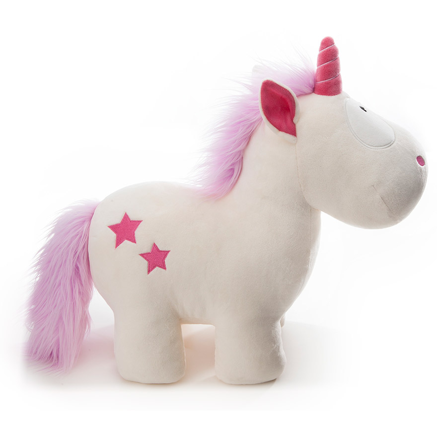 NICI Cojín Unicornio Theodor & Friends – Rectangular De 43 X 25 Cm, Ideal Para Decorar Y Abrazar
