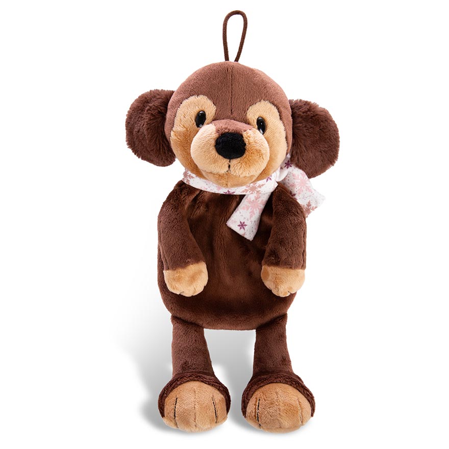 NICI Cosy Winter Skida Dachshund Hot Water Bottle nici.co.uk