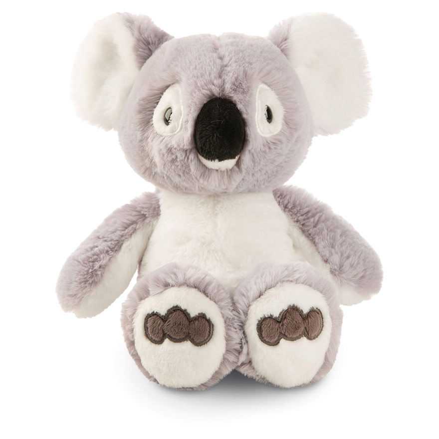 Peluche NICI Kaola Wild Friends - 12 Cm, Gris - Peluche Koala Mignonne De La Collection
